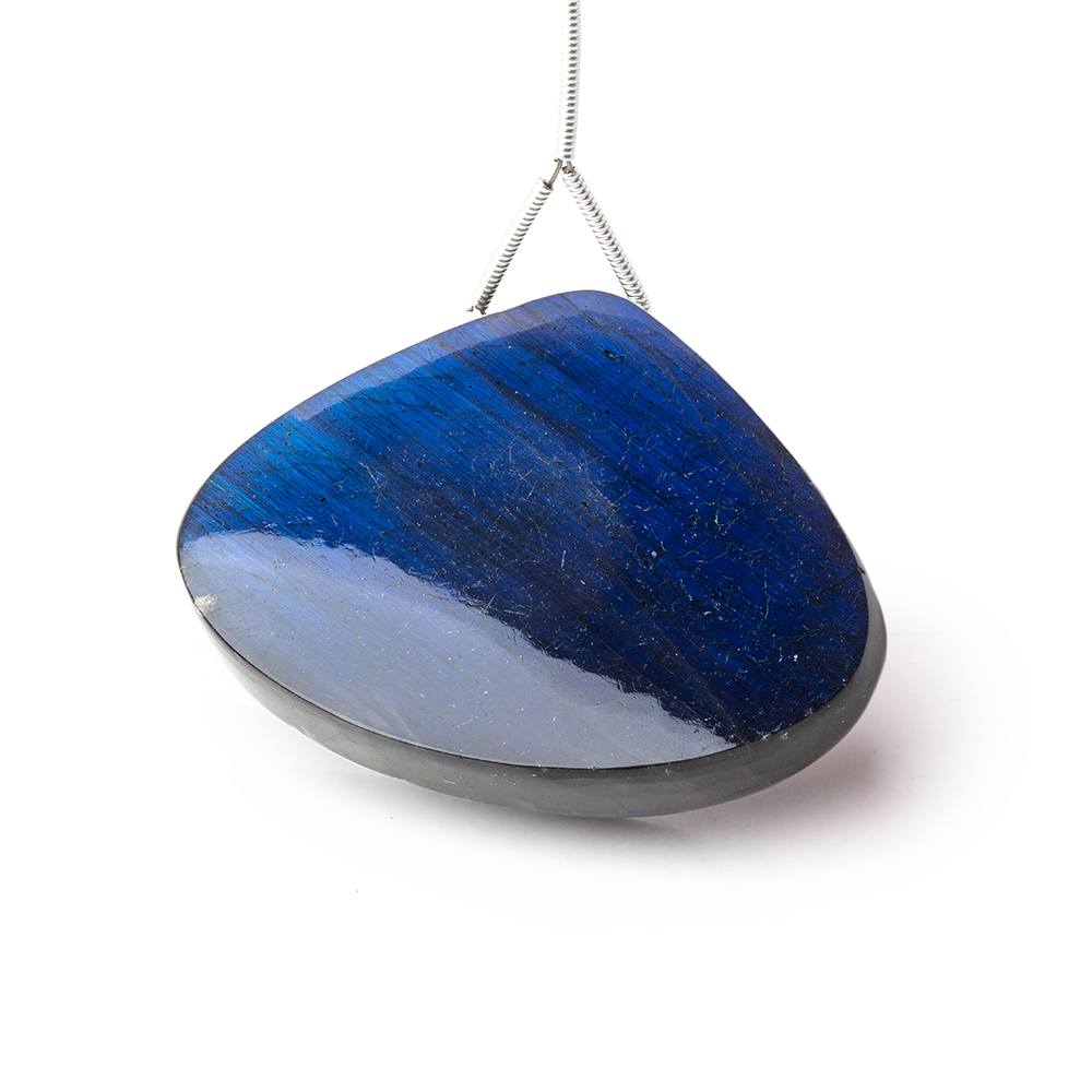 31x42x7mm Labradorite Plain Rounded Triangle Pendant 1 AAA Focal (ONLINE ORDER ONLY)