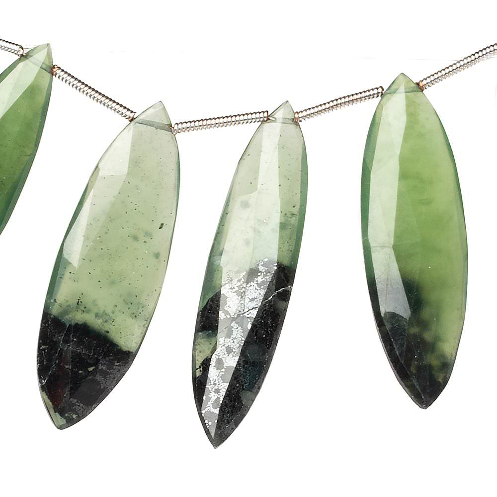 31x8-38x9mm Serpentine Top Drilled Marquise Beads 8 inch 15 pieces (ONLINE ORDER ONLY)