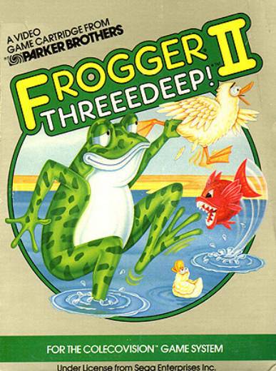 Frogger II: Threedeep (Colecovision) (Online Only)