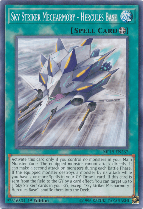 Sky Striker Mecharmory - Hercules Base [MP19-EN267] Common (ONLINE ORDER ONLY)