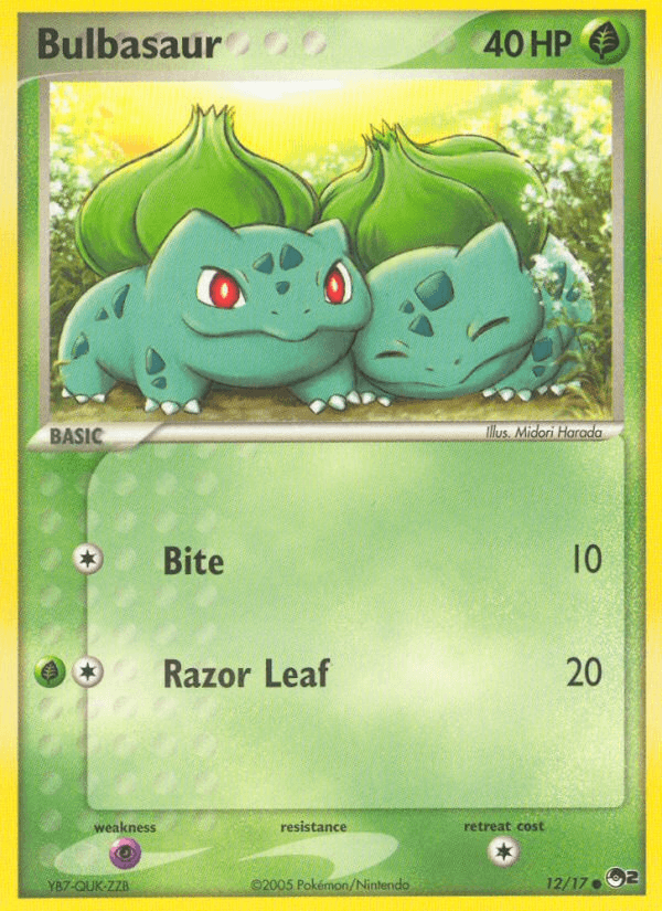 Bulbasaur (12/17) [POP Series 2] (Online Only)
