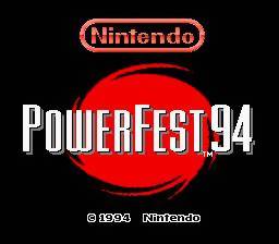 Nintendo Powerfest 1994 (Super Nintendo) (Online Only)