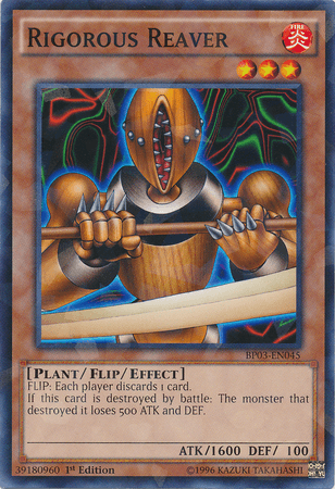 Rigorous Reaver [BP03-EN045] Shatterfoil Rare (ONLINE ORDER ONLY)