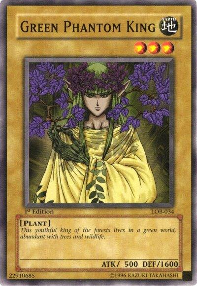 Green Phantom King [LOB-034] Common (ONLINE ORDER ONLY)