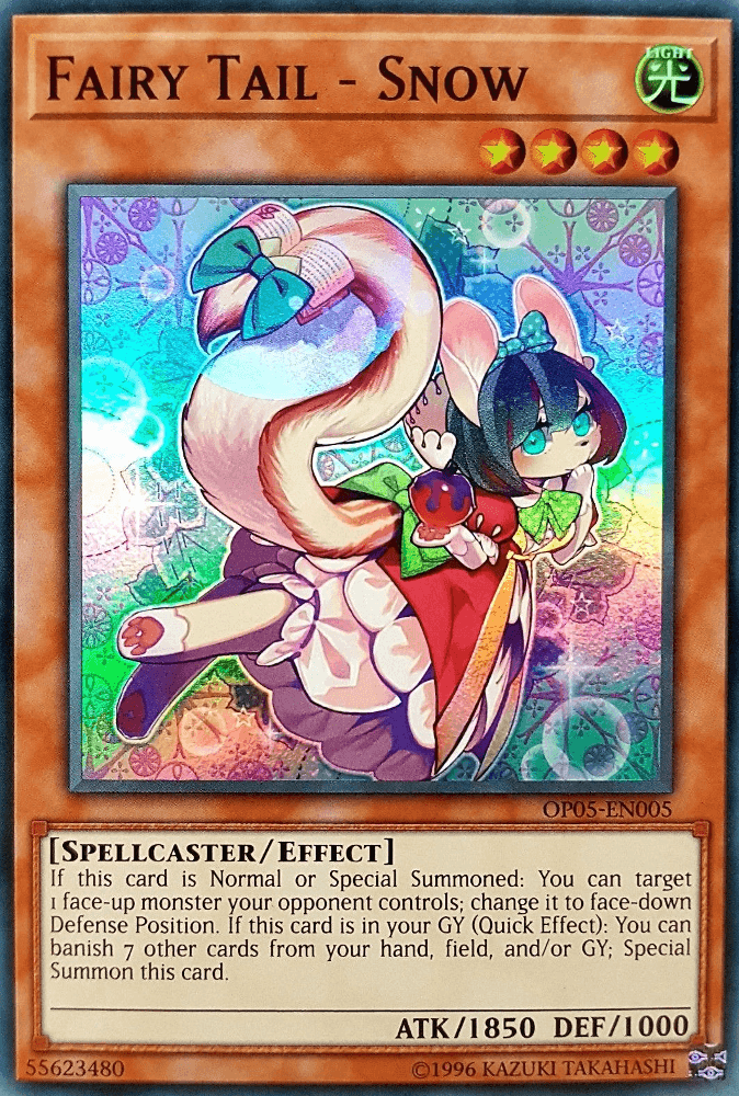 Fairy Tail - Snow [OP05-EN005] Super Rare (ONLINE ORDER ONLY)