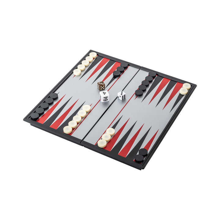 Mad Man: Magnetic Game Travel Set - Backgammon (ONLINE ORDER ONLY)