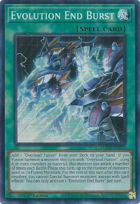 Evolution End Burst [MAZE-EN015] Super Rare (ONLINE ORDER ONLY)