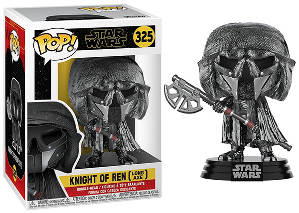 Knight of Ren (Long Axe, Hematite Chrome) 325 (Online Order Only)