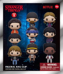 Stranger Things 3D Foam Bag Clip, Series 5 (ONLINE ORDER ONLY)