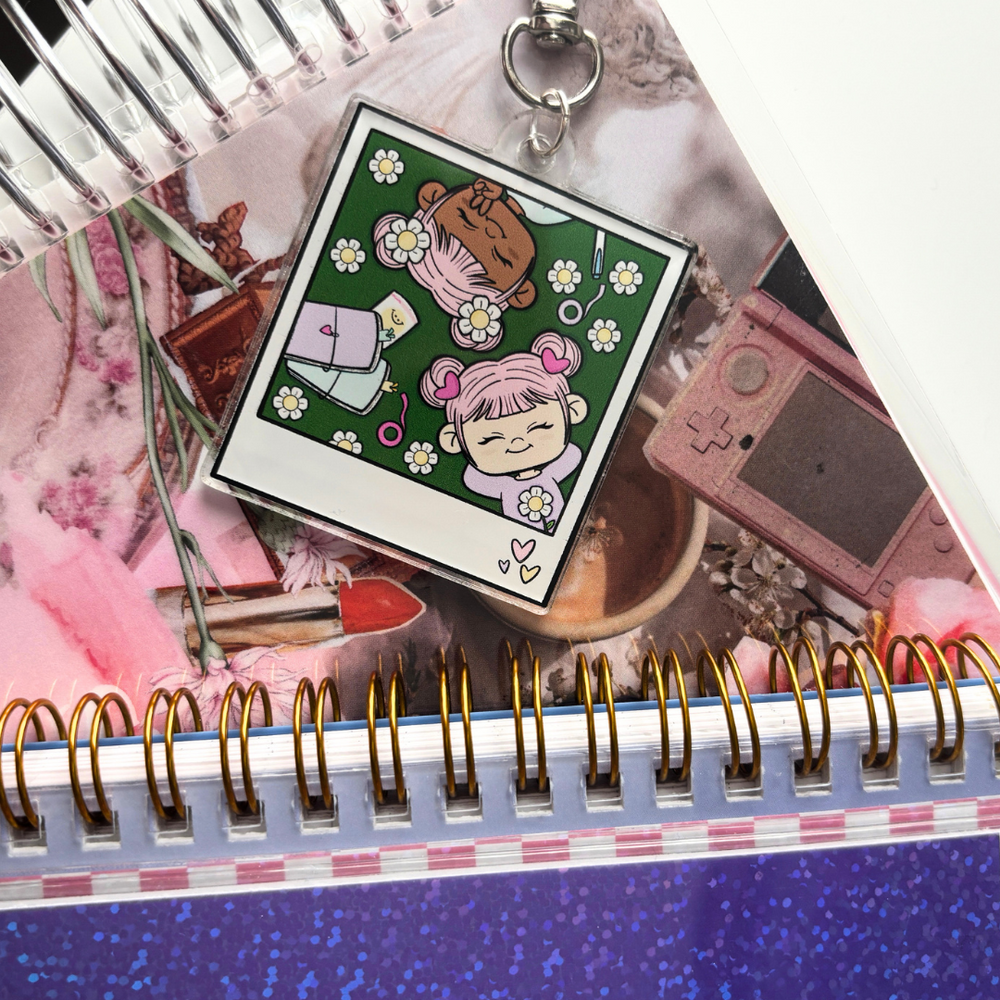 Planner Friend Polaroid Picture|  Acrylic Charm (ONLINE ORDER ONLY)