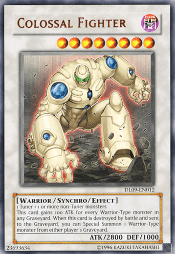 Colossal Fighter (Bronze) [DL09-EN012] Rare (ONLINE ORDER ONLY)