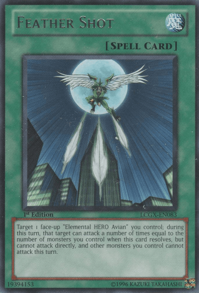 Feather Shot [LCGX-EN083] Rare (ONLINE ORDER ONLY)