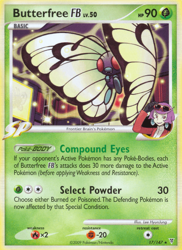 Butterfree FB (17/147) [Platinum: Supreme Victors] (Online Only)