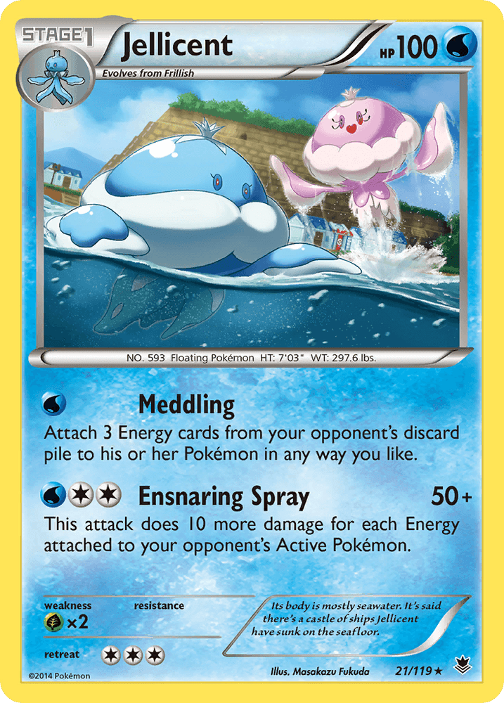 Jellicent (21/119) [XY: Phantom Forces] (Online Only)