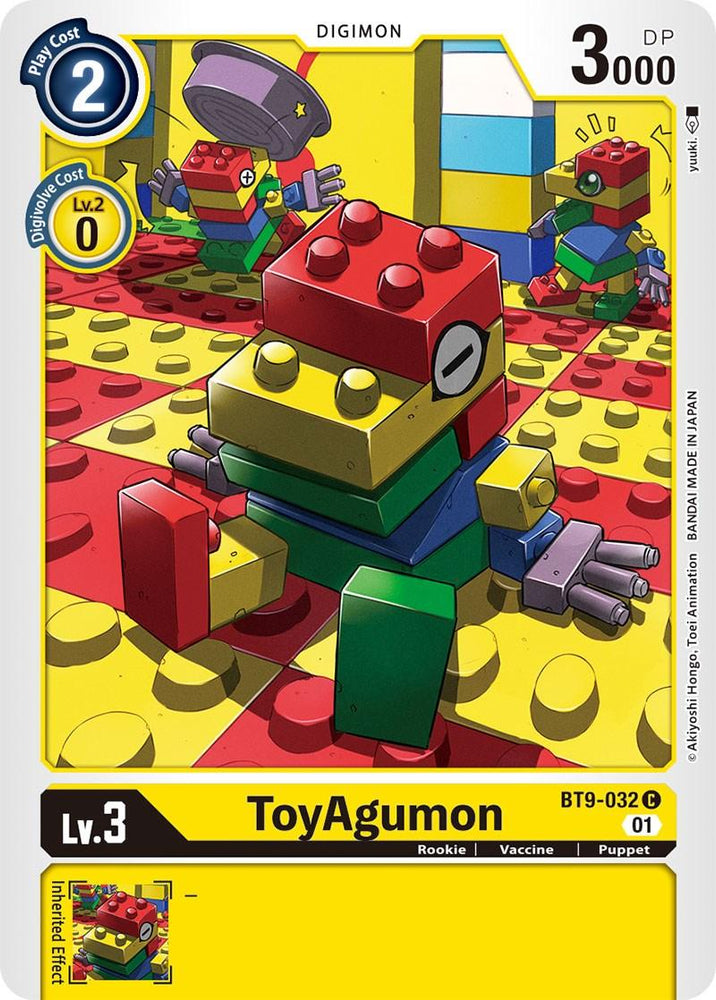 ToyAgumon [BT9-032] [X Record] (ONLINE ORDER ONLY)