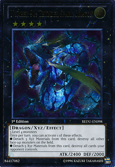Number 91: Thunder Spark Dragon [REDU-EN098] Ultimate Rare (ONLINE ORDER ONLY)
