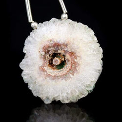 32x32mm Solar Quartz Plain Slice Bead 1 piece (ONLINE ORDER ONLY)