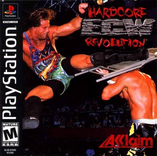 ECW Hardcore Revolution (Gameboy Color) (ONLINE ORDER ONLY)