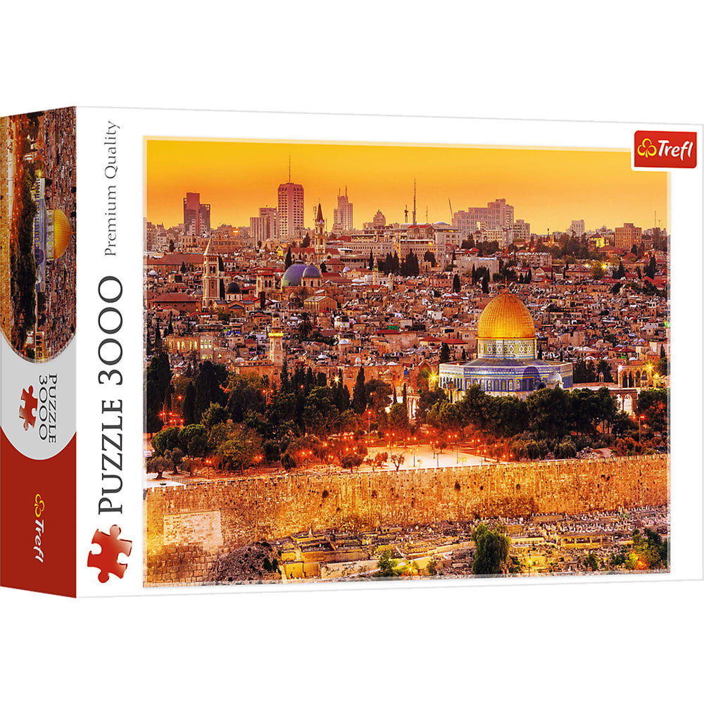 Trefl Red 3000 Piece Puzzle - The roofs of Jerusalem / Fototeca (ONLINE ORDER ONLY)