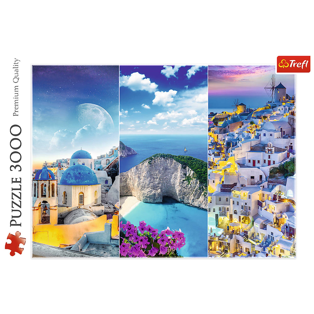 Trefl Red Greek Holidays 3000 Piece Puzzle (ONLINE ORDER ONLY)