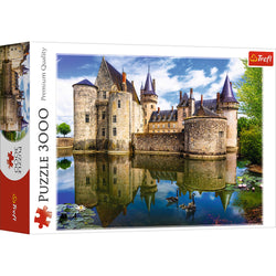 Trefl Red Castle in Sully-sur-Loire, France 3000 Piece Puzzle (ONLINE ORDER ONLY)