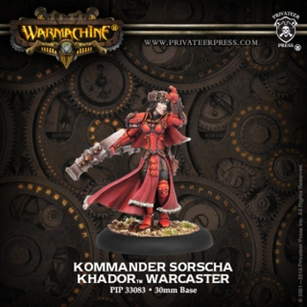 Warmachine: Khador Kommander Sorscha 1 (ONLINE ORDER ONLY)