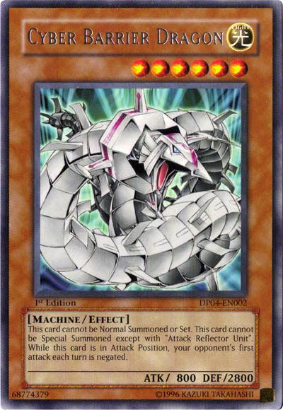 Cyber Barrier Dragon [DP04-EN002] Rare (ONLINE ORDER ONLY)