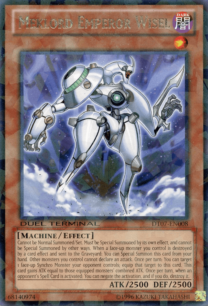 Meklord Emperor Wisel [DT07-EN008] Rare (ONLINE ORDER ONLY)