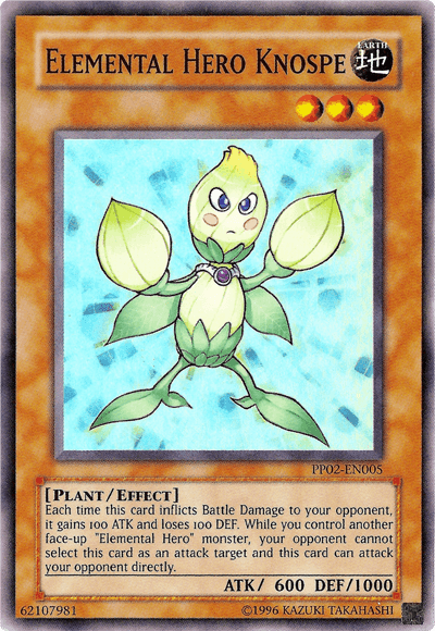 Elemental Hero Knospe [PP02-EN005] Super Rare (ONLINE ORDER ONLY)