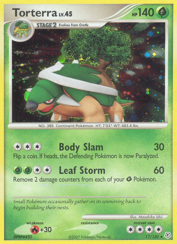 Torterra (17/130) [Diamond & Pearl: Base Set] (Online Only)