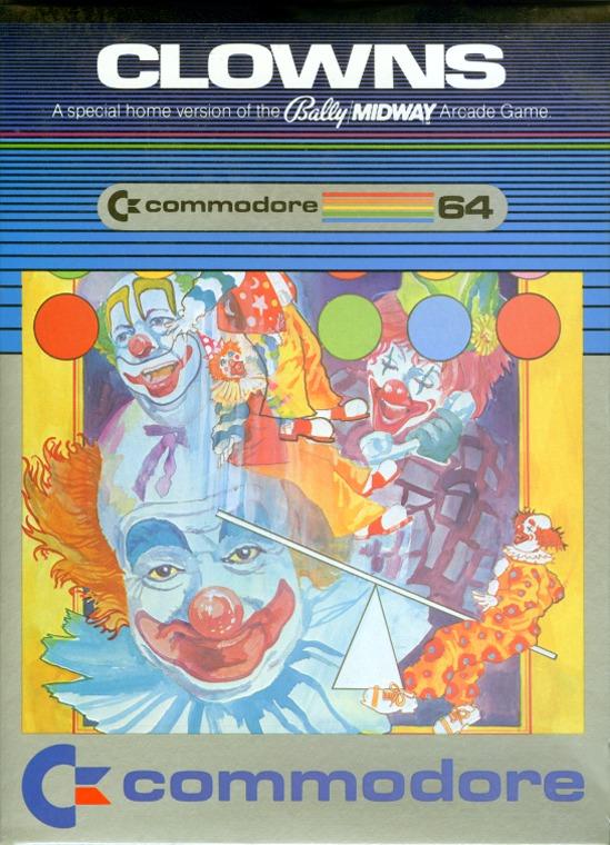 Clowns (Commodore 64) (ONLINE ORDER ONLY)