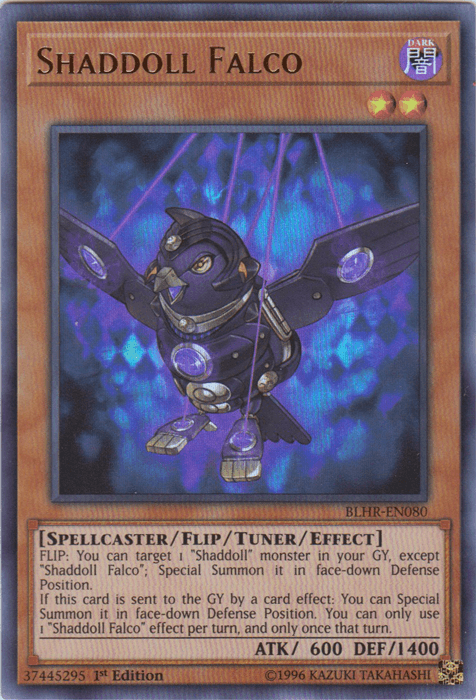 Shaddoll Falco [BLHR-EN080] Ultra Rare (ONLINE ORDER ONLY)