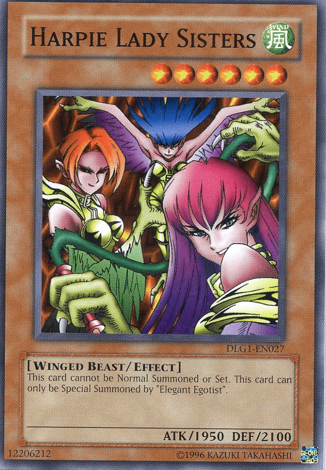 Harpie Lady Sisters [DLG1-EN027] Common (ONLINE ORDER ONLY)