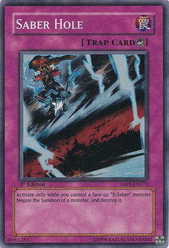 Saber Hole [ABPF-EN073] Super Rare (ONLINE ORDER ONLY)