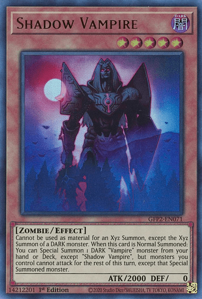 Shadow Vampire [GFP2-EN071] Ultra Rare (ONLINE ORDER ONLY)
