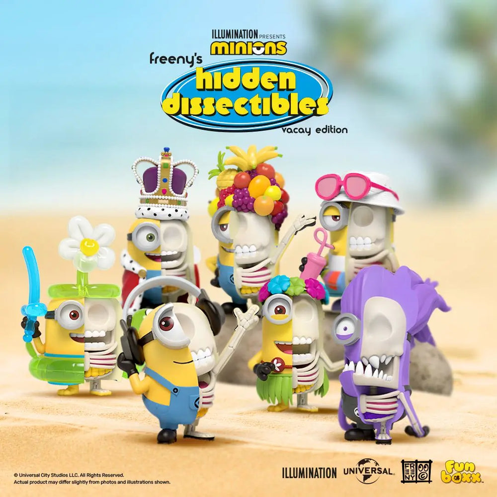 Freeny's Hidden Dissectibles Minions Series 01 - Vacay Edition Blind Box (1 Blind Box) (ONLINE ORDER ONLY)