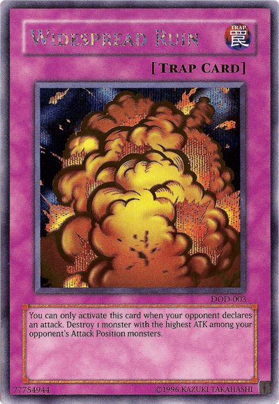 Widespread Ruin [DOD-003] Prismatic Secret Rare (ONLINE ORDER ONLY)