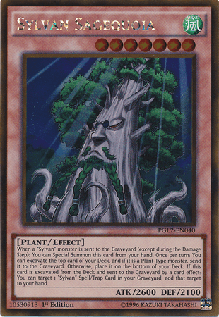 Sylvan Sagequoia [PGL2-EN040] Gold Rare (ONLINE ORDER ONLY)