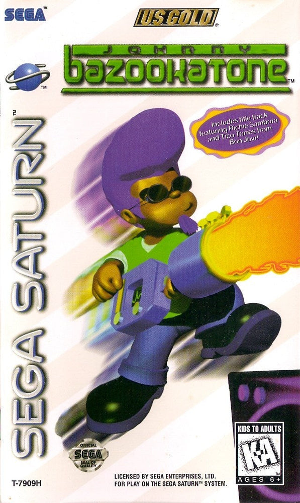 Johnny Bazookatone (Sega Saturn) (ONLINE ORDER ONLY)