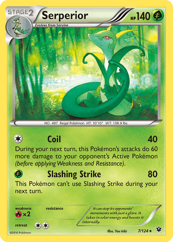 Serperior (7/124) [XY: Fates Collide] (Online Only)
