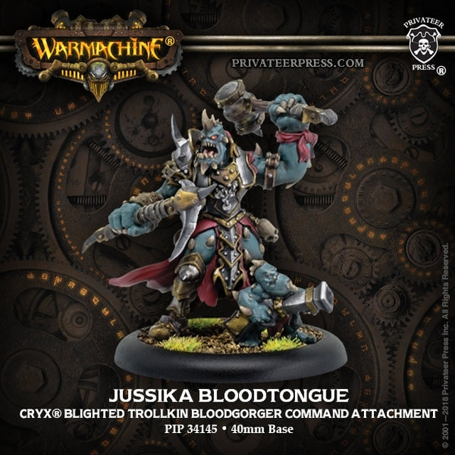 Warmachine: Cryx Jussika Bloodtongue (ONLINE ORDER ONLY)