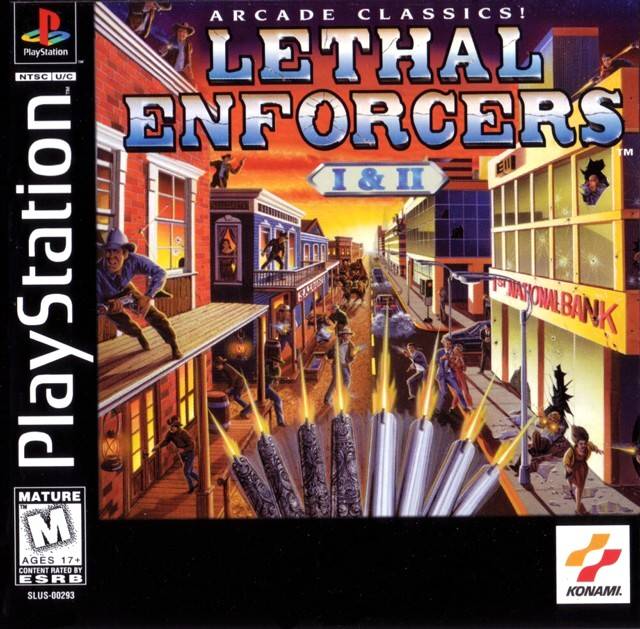 Lethal Enforcers I & II (Playstation) (ONLINE ORDER ONLY)