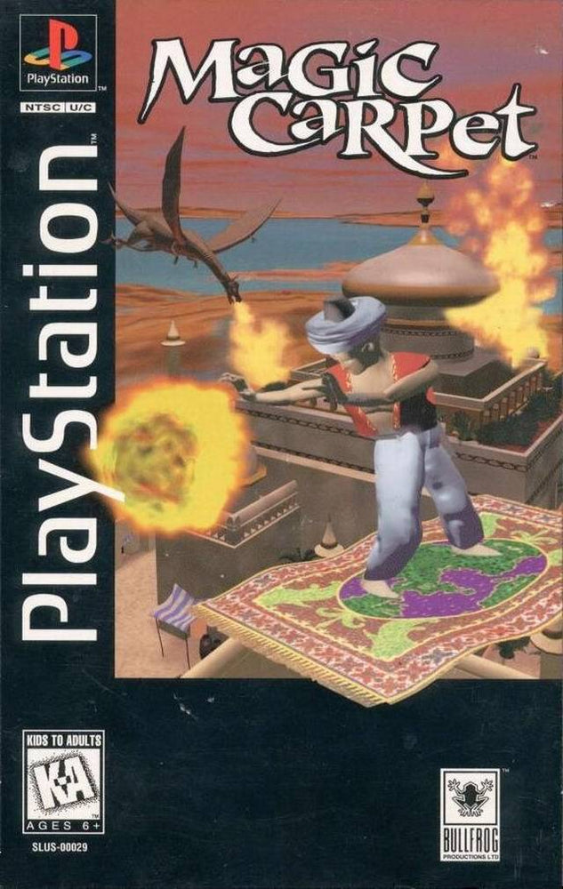Magic Carpet (Playstation) (ONLINE ORDER ONLY)