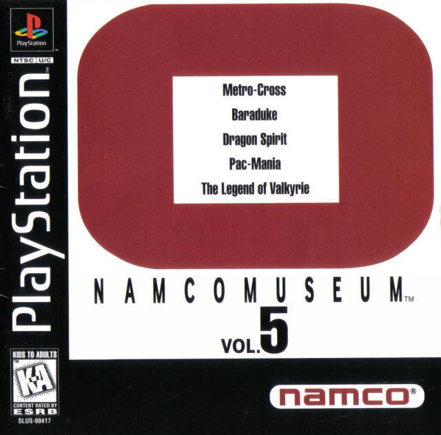 Namco Museum Vol. 5 (Playstation) (ONLINE ORDER ONLY)