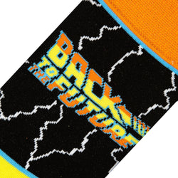 Back to the Future "Stripes" Men's Crew Folded Socks (Size 8-12) (ONLINE ORDER ONLY)