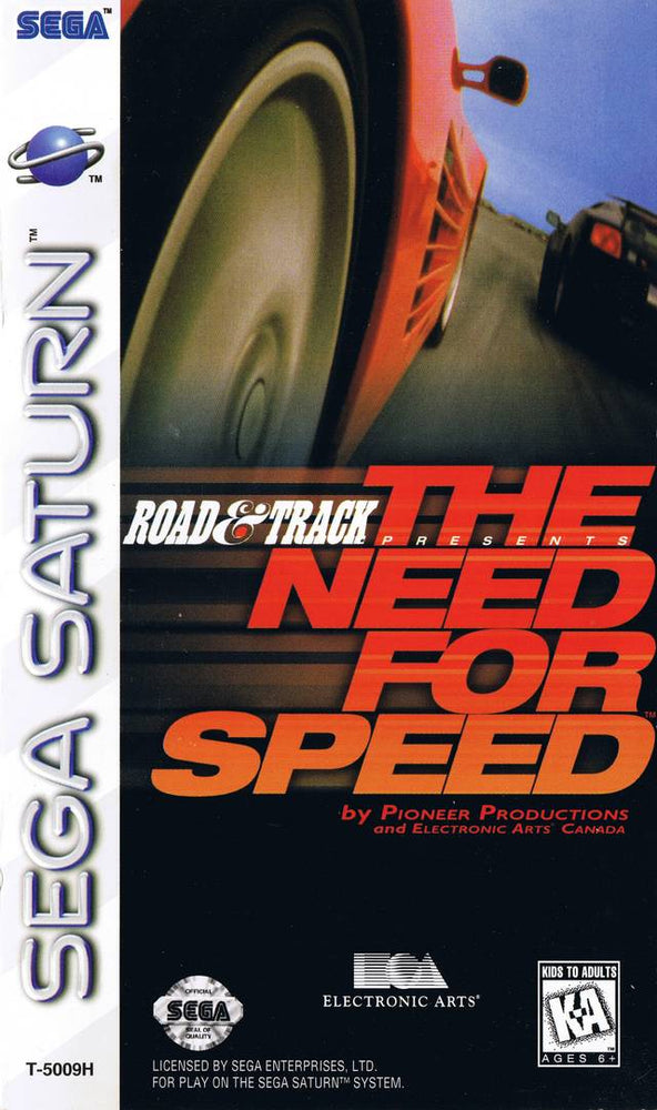 Road & Track Presents: The Need for Speed (Sega Saturn) (ONLINE ORDER ONLY)