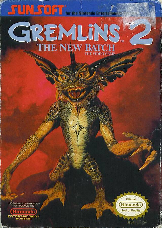 Gremlins Game & Movie Bundle (Nintendo NES) (Online Order Only)