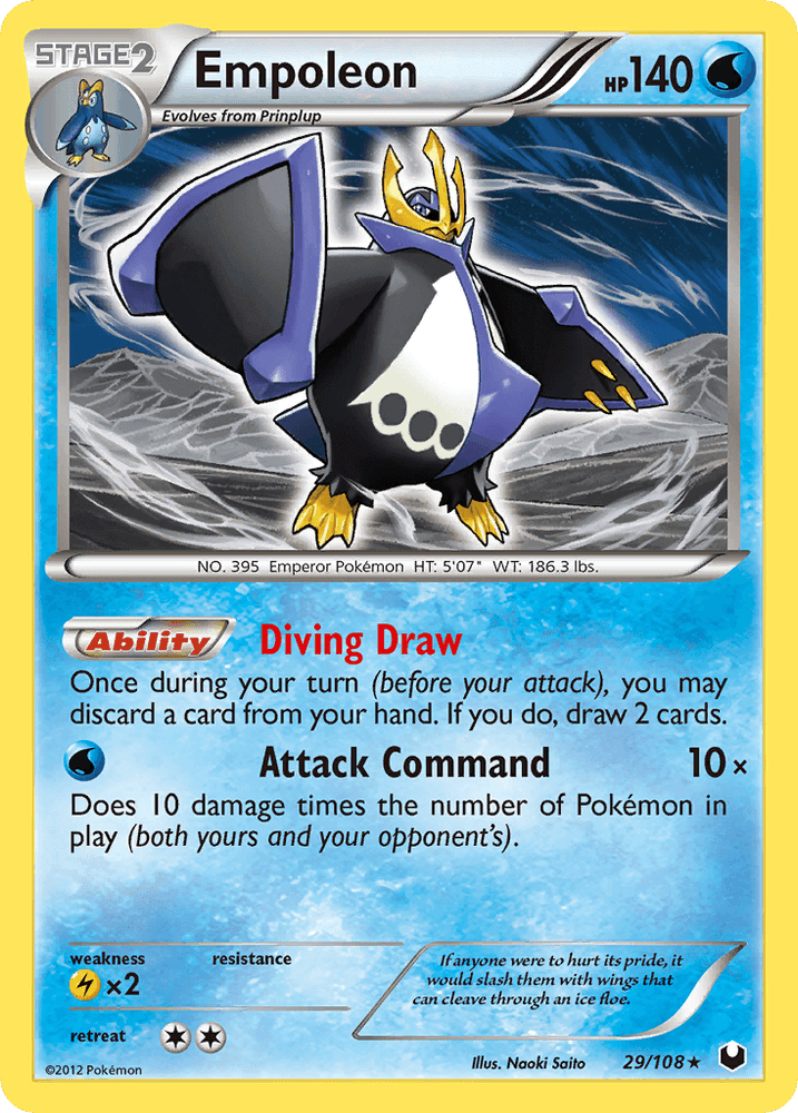 Empoleon (29/108) [Black & White: Dark Explorers] (Online Only)