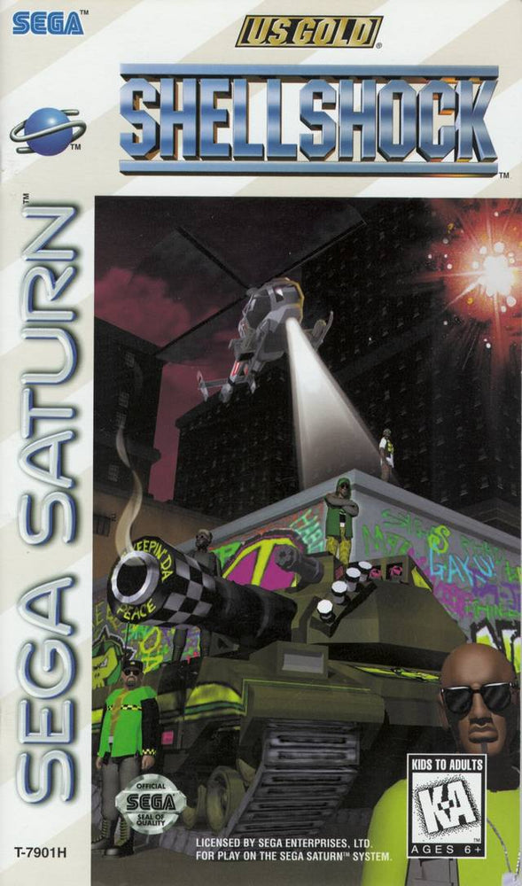Shellshock (Sega Saturn) (ONLINE ORDER ONLY)
