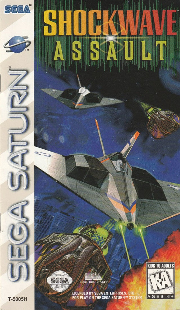 Shockwave Assault (Sega Saturn) (ONLINE ORDER ONLY)